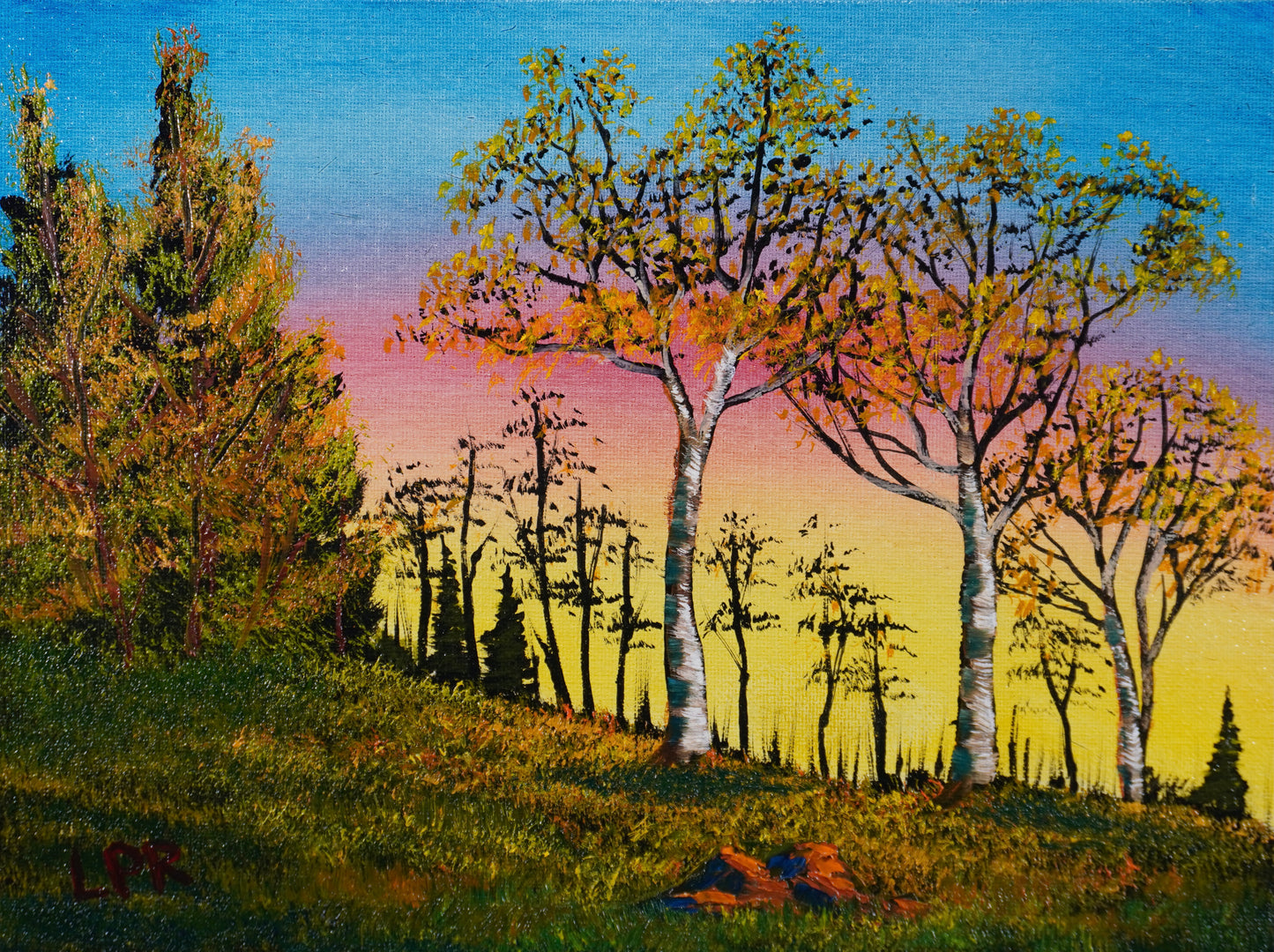 Colorful Landscape 9x12