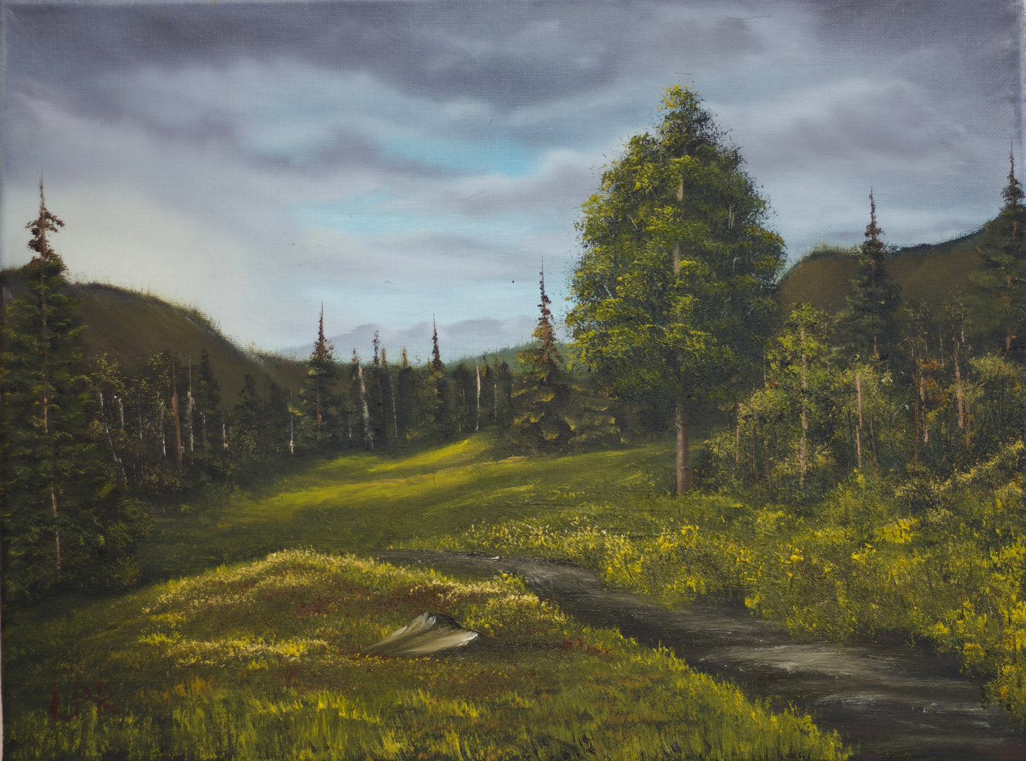 View into Glacier 16x20