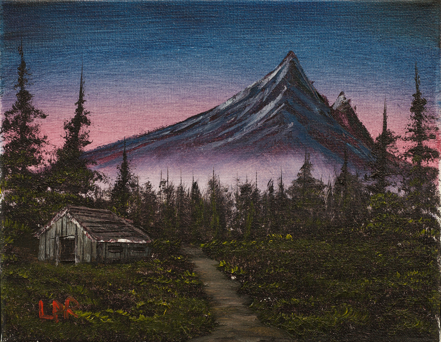 Purple Mountain 8x10