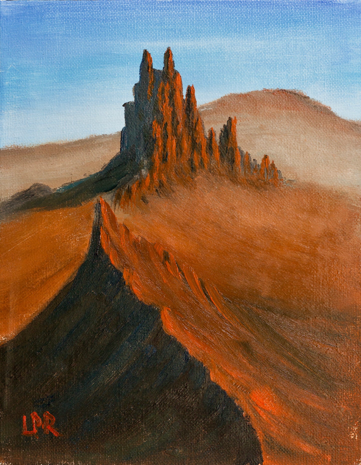 Desert Cliffs 8x10