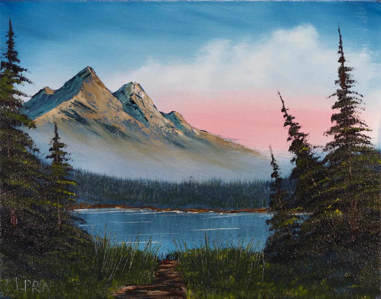 Brown Mountain Landscape 11x14
