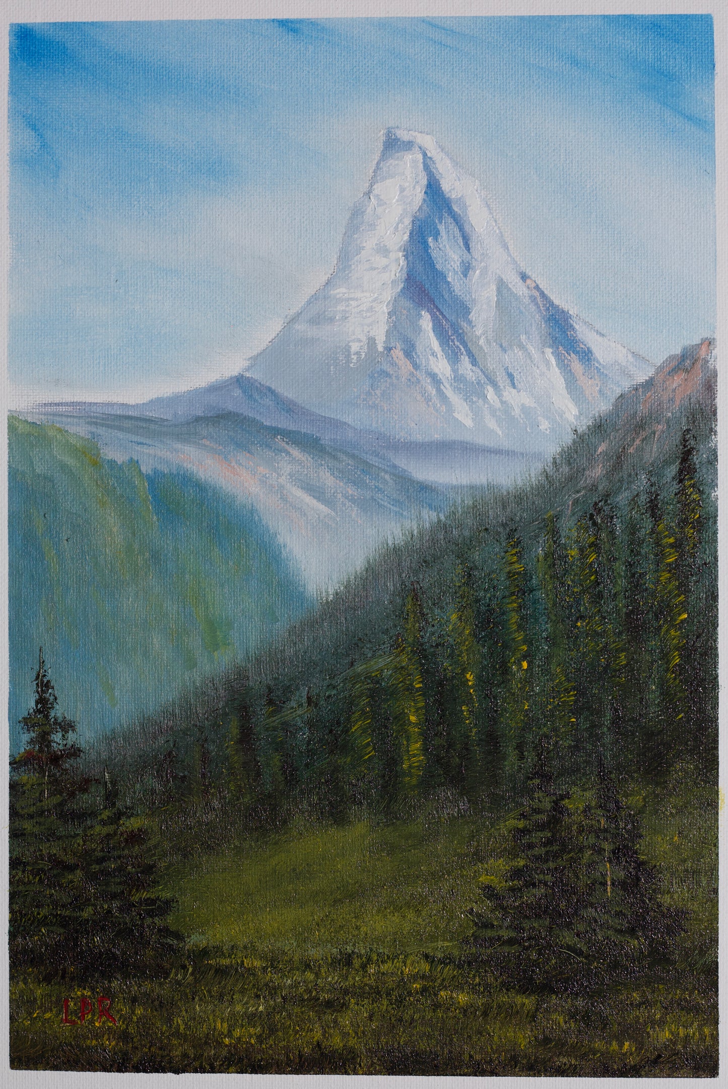 "The Matterhorn" 12x16