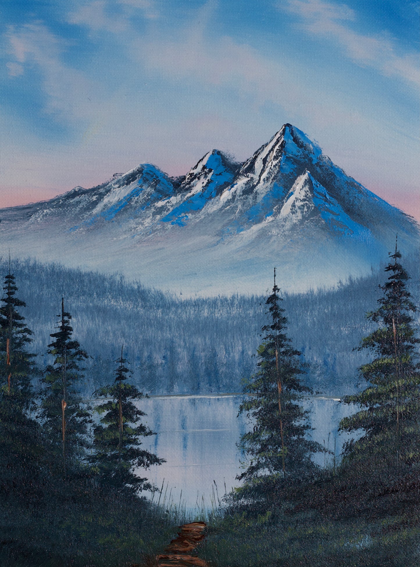 "Mountain Landscape" 11x14