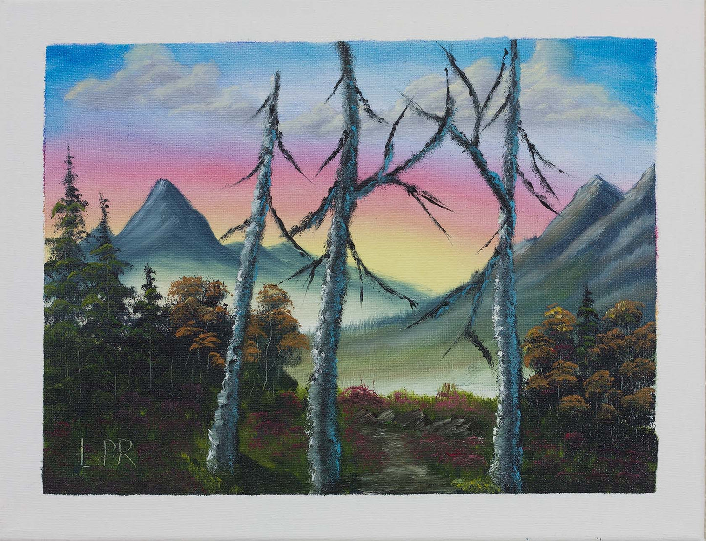 Rainbow Sky 11x14