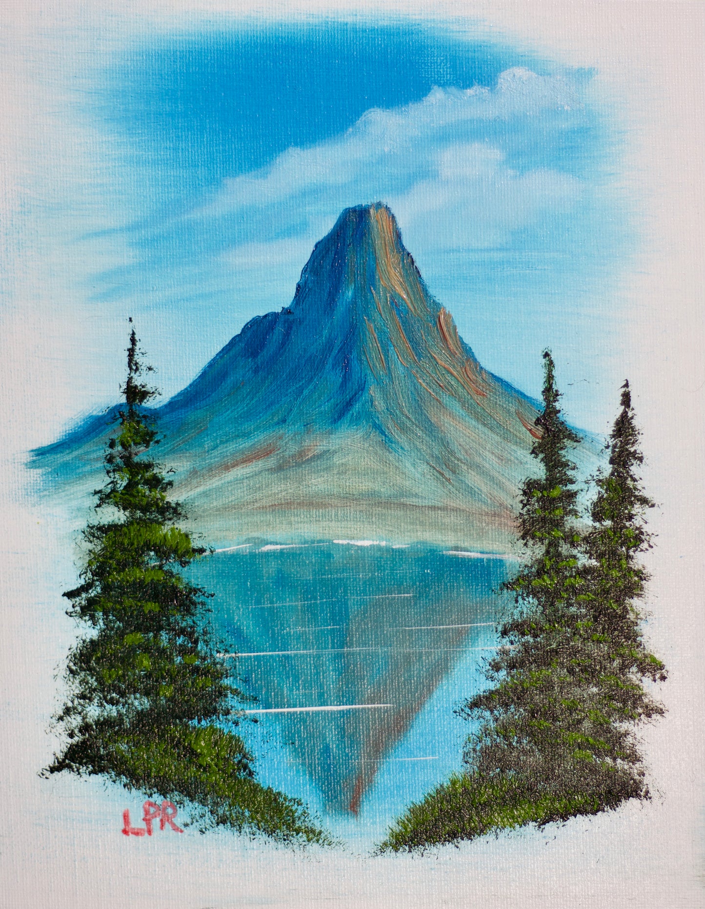 Mountain Vignette  8x10