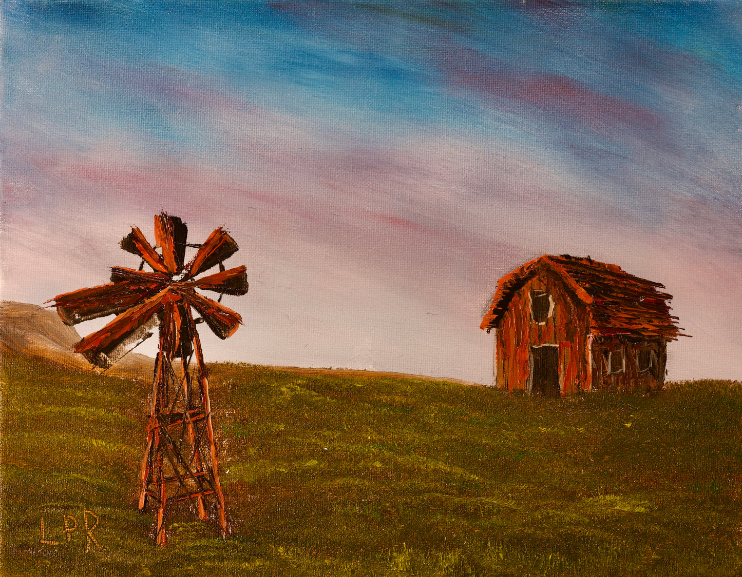 Windmill Scene