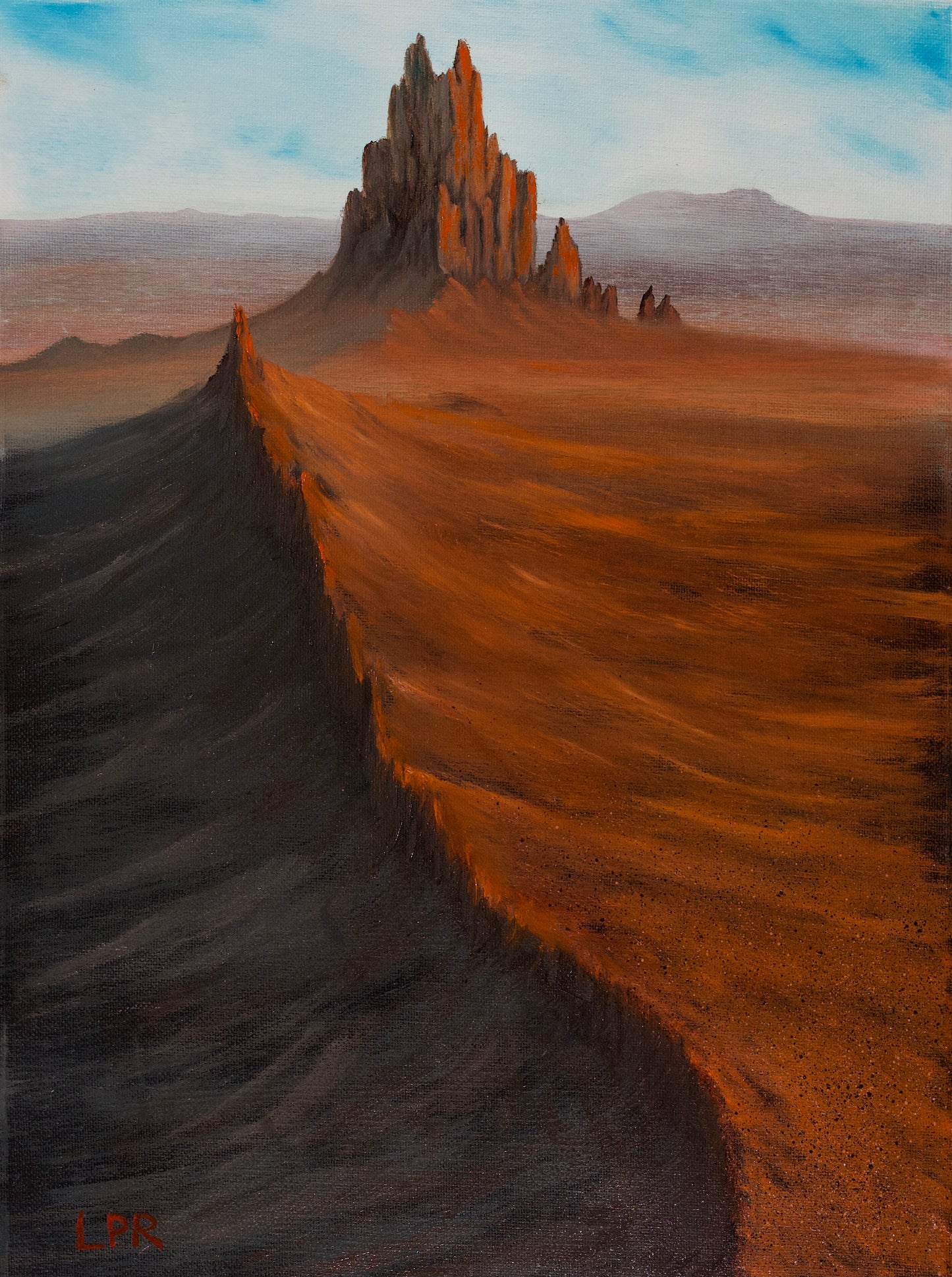 Desert Landscape  11x14